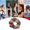 Aiyoolee Scrunchies for Women, Vintage Hair Ties & Elastic Hair Bands Compatible with Chicken Rooster Garden Sunflower Painting view 3