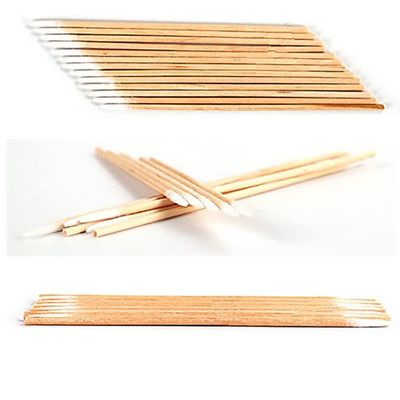 ICRPSTU 300pcs Disposable Makeup Microblading Cotton Swab Eyelash Extension Applicator Makeup Removing