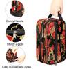 DXTKWL Makeup Bag Troditional Japanese Cherry Blossom Travel Toiletry Make Up Bag Cosmetic Wash Bags Pouch Dopp Kit for Women Men view 3