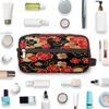 DXTKWL Makeup Bag Troditional Japanese Cherry Blossom Travel Toiletry Make Up Bag Cosmetic Wash Bags Pouch Dopp Kit for Women Men view 4