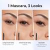 SACE LADY Waterproof Mascara, All-in-Lash Mascara Volume and Length Eyelashes, Smudge-proof and Sweat-proof, Long Lasting Curl, Natrual Black Eye Makeup Christmas Gift for Women view 4