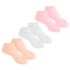 ETHZZLE 3Pairs Moisturizing Foot Care Socks for Dry Cracked Feet Nourishing Hydrating Socks with Soft Breathable Comfortable Fit for Daily Use and Skin Repair view 1