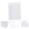 ETHZZLE 100pcs Disposable Eyeliner Brush Applicator with Nylon Fiber Tips Sturdy Plastic for Professional Makeup Artists and Personal Use view 2
