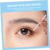 ETHZZLE 100pcs Disposable Eyeliner Brush Applicator with Nylon Fiber Tips Sturdy Plastic for Professional Makeup Artists and Personal Use view 4