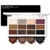 Erinde Brown Black Eyeshadow Palette, 12 Colors Matte Shimmer Beige Champagne Plum Purple Bronzer Brown Black Eye Shadow Palette, Highly Pigmented Long Lasting Waterproof Eyeshadow Pallete, 01 view 1
