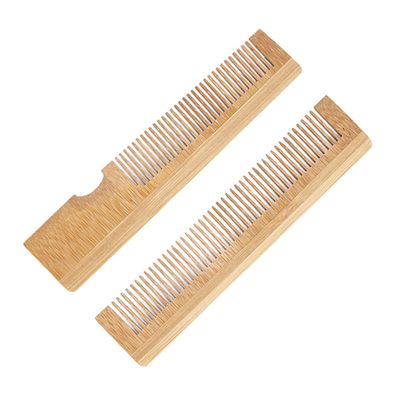 COOLHIYA 2Pcs Beard Comb Pocket Comb for Men Mustache Grooming Tool for Beard Hair and Eyebrow Styling Lightweight and Portable for Daily Use