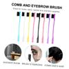 ETHZZLE 24pcs Double-ended Eyebrow Comb and Hairline Brush for Makeup Bristle Grooming Tool for Eyelash and Brow Styling Portable and Sturdy for Daily Use view 2