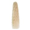 36 in Blonde Wavy Ponytail Extension Drawstring, Synthetic Hair Piece Beach Gold Long view 1