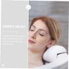 COOLHIYA Bathroom Suction Bath Pillow with Neck Support Breathable Material Lightweight and Portable Spa Cushion for Home Bathtub Use view 3