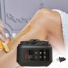 FashionCha Electric Heater Sturdy Portable Adjustable Temperature for Women Men Hair Removal for Salon, Black view 2