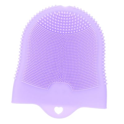 ETHZZLE Silicone Facial Cleansing Brush for Women Deep Clean Exfoliating Soft Massage Brush Dual-Sided Design Portable Face Scrubber for Oil Removal and Skin Refreshing