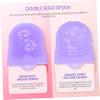 ETHZZLE Silicone Facial Cleansing Brush for Women Deep Clean Exfoliating Soft Massage Brush Dual-Sided Design Portable Face Scrubber for Oil Removal and Skin Refreshing view 2