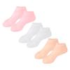 COOLHIYA 3Pairs Moisturizing Socks for Dry Cracked Feet Foot Cover for Women and Softens Rough Skin Promotes Healing and Exfoliation Elastic Material Home Pedicure Care view 1