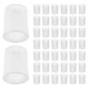 Sosoport Syringe Adapter for Perfume Dispenser 100Pcs Liquid Transfer Conversion Heads Refillable Atomizer Accessories for Travel and Home Use view 1