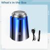 Men Women Mini Electric Shaver, Rechargeable, Portable, Waterproof Ipx6, Steel Blade, Led Display, Type-C, Face Body Grooming view 4