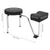 Pedicure Foot Rest Stool Chair, Adjustable Height with Soft Cushion Pedicure Stool Non-Slip, Pedicure Stools for Nail Tech Spa Beauty Salon Studio Equipment Supplies view 3