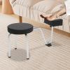 Pedicure Foot Rest Stool Chair, Adjustable Height with Soft Cushion Pedicure Stool Non-Slip, Pedicure Stools for Nail Tech Spa Beauty Salon Studio Equipment Supplies view 4