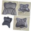 LALADEFIEE Ergonomic Bathtub Pillow with Suction Cups for Head and Neck Support Lightweight Spa Cushion for Bath Tub Relaxation and Travel Easy to Install and Remove Bath Accessory view 2