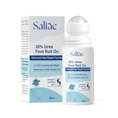 30% Urea Cream Foot Cream Roll-On for Hard Cracked Heels, For Very Dry Skin and Hard Callus Treatment, 50ml (50ML) - NO MORE CRACKED HEELS