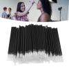 100pcs Disposable Eye Liner Brush, ABS Portable Makeup Applicators Lash Applicator Tool Eyelash Brush for Home view 4