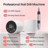HCUCTOS 35000RPM Professional Electric Nail Drill Manicure Machine Nail Sander Set Nail Drill Bit for Nail Salon Polisher Equipment view 4