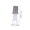 ETHZZLE 10pcs Nose Hair Clipper Replacement Heads Precision Steel Blades Trimmer Accessory for Electric Nose Hair Cutter Convenient and Easy to Clean view 2
