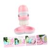 ETHZZLE Double-Headed Rose Face Washing Brush with Premium Fiber Bristles for Deep Pore Cleansing and Makeup Removal Gentle Female Facial Massager Cleaner in Pink PVC Box Skincare Tool view 3