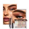 Eye Makeup Kits for Women, Eye Makeup Set for Beginners, Christmas Day Gifts for Women Girls, Makeup Essential Bundle Includes Eyebrow Pencil, Eyeliner Pen, Mascara, Eyeshadow Palette with Eye Brush view 4