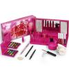 All in One Makeup Kit for Women Full Kit, Christmas Day Gifts Set for Women Girls, Hot Pink Makeup Essential Bundle Include Eyeshadow Palette Lipstick Blush Foundation Concealer Mascara Eyebrow Pencil view 3