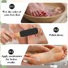 3 Pack Foot Rasp Foot File, Black Sandpaper Exfoliator Pedicure Tool with Bamboo Handle, Durable Foot Callus Remover Scrubber for Dead Skin Corn and Hard Skin view 3