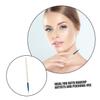 COOLHIYA 3pcs Eye Makeup Brushes Soft Bristles Precision Eyeliner Applicators for Aegyosal Effect and Detailed Cosmetic Application Portable Beauty Tools view 3