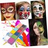ETHZZLE 1 Box Color Oil Paint Kit with Plastic Storage Box Bright Pigments for Festival Halloween Party Makeup Easy to Wash Suitable for Face Arms Legs Art view 2