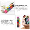 ETHZZLE 1 Box Color Oil Paint Kit with Plastic Storage Box Bright Pigments for Festival Halloween Party Makeup Easy to Wash Suitable for Face Arms Legs Art view 4