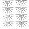 LALADEFIEE 200pcs Eyeliner Brush with Protective Cap Precision Smudge and Detail Makeup Applicators for Eyeshadow Lip Liner and Eyeliner Portable Lightweight Cosmetic Tools for Beginners and view 1