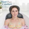 Bath Pillows for Tub, Extra Large Bathtub Cushion for Head and Neck with Soft 5D Mesh Fabric and 54 Non-Slip Suction Cups, Relaxing Tub Shower Accessories Spa Gifts view 4