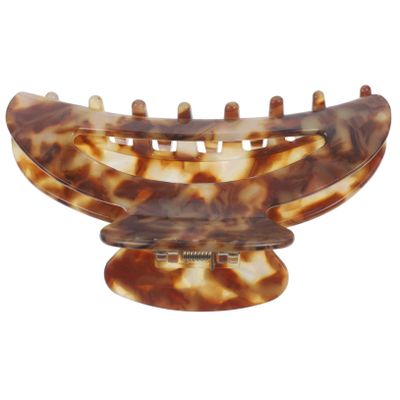 LALADEFIEE Extra Large Marble Pattern Hair Claw Clip for Thick Hair for Women for Makeup Exercise Daily Use