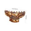 LALADEFIEE Extra Large Marble Pattern Hair Claw Clip for Thick Hair for Women for Makeup Exercise Daily Use view 2