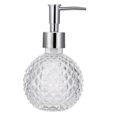 LALADEFIEE Travel Pump Bottle with Anti-Skid Pattern Refillable Container for Home Hotel Camping Convenient Liquid Dispenser
