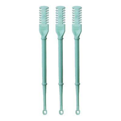 Nose Hair Trimmer, 2-in-1 Upgrade Double Sided Nasal Cutter, 360 Rotating Manual Nostril Hair Remover Tool, Portable Trimmer for Men Women, Easy to Use and Clean