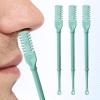 Nose Hair Trimmer, 2-in-1 Upgrade Double Sided Nasal Cutter, 360 Rotating Manual Nostril Hair Remover Tool, Portable Trimmer for Men Women, Easy to Use and Clean view 2