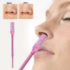 Nose Hair Trimmer, 2-in-1 Upgrade Double Sided Nasal Cutter, 360 Rotating Manual Nostril Hair Remover Tool, Portable Trimmer for Men Women, Easy to Use and Clean view 3
