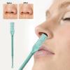 Nose Hair Trimmer, 2-in-1 Upgrade Double Sided Nasal Cutter, 360 Rotating Manual Nostril Hair Remover Tool, Portable Trimmer for Men Women, Easy to Use and Clean view 4