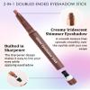 Burgundy Eyeshadow with Sharpener,Waterproof Eye Makeup for Mature Women-01 view 3