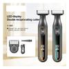 360 Hair Trimmer Waterproof Household Rechargeable Adjustable Full Body Washable Reciprocating Men's(360 Green) view 3