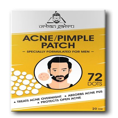 Acne Pimple Patch - 72 Invisible Facial Stickers | Active Acne Absorbing Patch | Reduces Pimple Overnight | Reduces Excess Oil | For All Skin Types