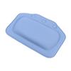 COOLHIYA Bath Pillow with Suction Cups Lightweight PVC Bathtub Cushion for Neck and Back Support Flexible Dark Blue Spa Headrest for Relaxing Bath view 1