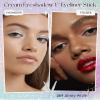 Glitter Eyeliner & Eyeshadow Stick 2 in 1, Metallic Shimmer Eyeshadow Stick, Twist-Up Built in a Sharpener White Eyeliner Pen, Waterproof Creamy Eye liner Makeup for Women Christmas - 08 White view 2