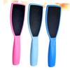LALADEFIEE 3pcs Foot Rasp Callus Remover Ergonomic Handheld Pedicure Stones for Safe Dead Skin Removal and Foot Care Suitable for Hard Skin High-Heel Wearers and Daily Use Random Color view 3
