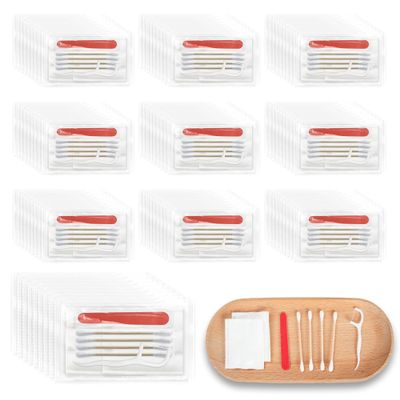 LLHQAMT Vanity Kits Bulk, Hotel Vanity Individual Packaging (100 pcs)