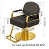 Barber Chair Professional Reclining Salon Chair for Hair Stylist Heavy Duty Hydraulic 360 Degree Swivel, Height Adjustable Spa Beauty Equipment,O view 4